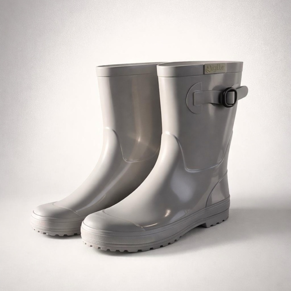 AIGLE ELIOSA‎ BOTTILRAIN RUBBER BOOT NEW ENGLAND PREP COUNTRYSIDE COTTAGE-CORE